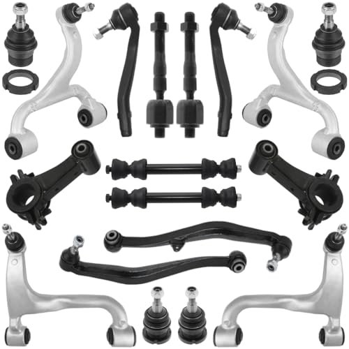 Teilex Germany Querlenker Satz hinten für MERCEDES ML W163, 18-teilig, Legierter Stahl, Fahrzeuglenker, Control Arm