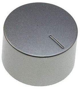 Manopola Whirlpool colore argento silver 481010523832 - C00325018 per cucina piano cottura a gas - M0243 - Prodotto originale