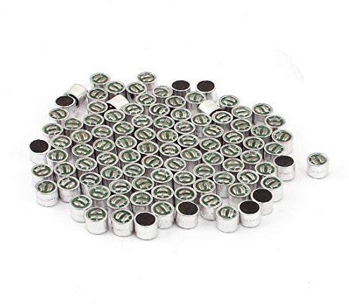 NEW LON0167 100 Stücke 6mm x 5mm SMD-MIC-Elektret-Mikrofon-Kondensator-Pickup(100 Pcs 6mm x 5mm SMD MIC Electret Microphone Condenser Pickup
