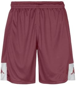 Kappa Herren daggo Shorts, Rot/Weiß, XL