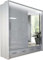SLIDING WARDROBE 4U Fort High Gloss Free Standing Sliding Mirorr Door Wardrobe (White, 203cm)