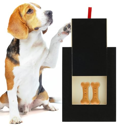 PandaHug Dog Nail Scratch Board File, Multifunctional Wooden Scratching Boards with Built-in Snack Box, Sturdy Sandpaper Puppy Nail Grinding Pad Dog Nail File Toy for Sensitive Dog Puppy Cat