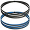 PNAJFUEL Bandsägeblätter, 2 Stück 70-1/2 Zoll 1790 Mm Bandsägeblatt 1790 X 9,5 X 0,35 Mm Für 10 Zoll Bandsäge Hbs261 Schneiden Von Holz, Metall, Kunststoff/Tpi 14