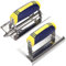 Peohud 2 Pieces Concrete Tool Set, 6 x 3 Stainless Steel Concrete Edger and Groover, Masonry Cement Finishing Kit for Smoothing, Cutting, Concrete Finishing Trowel Tools