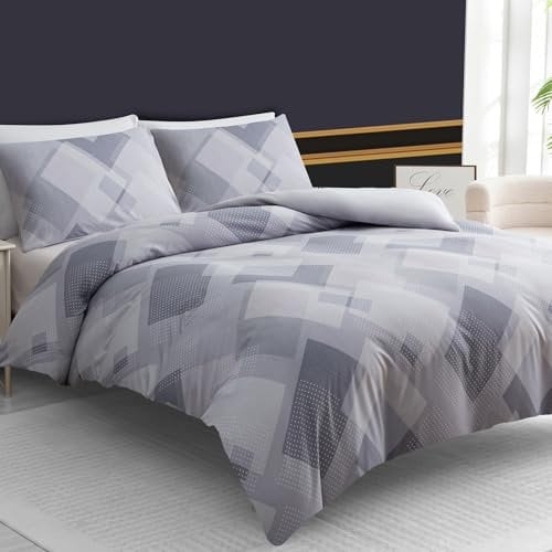 Grace Single Duvet Cover Set Premium Brushed Microfiber Duvet Cover Single Ultrasoft Hypoallergenic Reversible Quilt Cover Non Iron Luxury Bedding Sets With Zipper Closure
