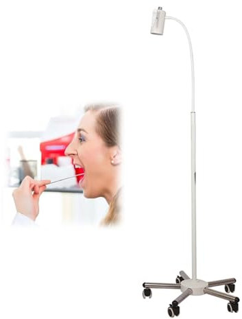 GynäKologische Untersuchungsleuchte Led-Untersuchungsleuchte FüR Chirurgische Untersuchungen Medizinische Untersuchungsleuchte Lampe Dimmbar BodenstäNder Typ Rollen Rollsockel