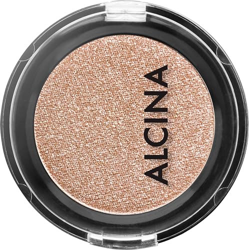 ALCINA Eyeshadow Cosmic cookie - vielfältig einsetzbar - schimmernde, metallische Pigmente retuschieren optisch Augenfältchen - intensive Farbabgabe - bronzefarbener Lidschatten
