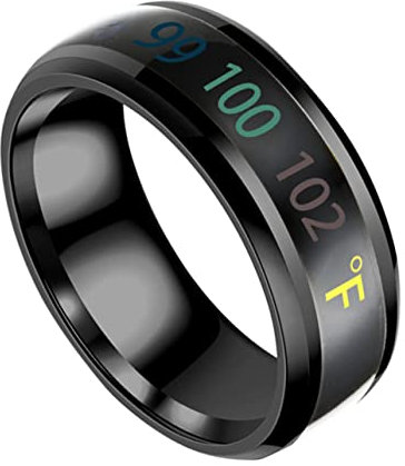 COLLBATH 1Stk Sensibler Paarring Sensor Ringe zappeln Paare einstellbar graceling gracy valentienstagsgeschnek geschke modeschmuck paar ring schmuck Paarring aus Titanstahl Rostfreier Stahl