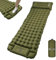 ACTIVE FOREVER Self-inflating Camping Mat, 9cm Thickness Inflatable Sleeping Mat with Pillow Built-in Foot Pump, Compact Waterproof Air Mattress for Outdoor Camping, Backpacking, Hiking, Beach, Green