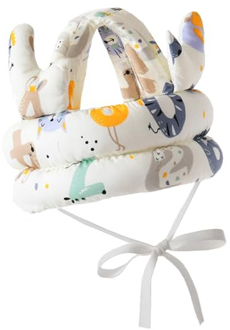 ZYEKIU Kopfschutz Baby Schutzhelm Baby Kopfschutz Neugeborenen Mütze Babymütze 360°Anti-Kollision Helm Schutzhelm,für Babys im Alter 0.5 bis 5Kleinkinder Anti-Kollision Helm zum Krabbeln und Laufen