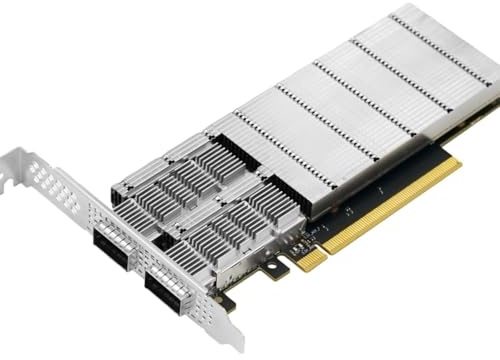 PCIe x16 Dual-Port 100G Ethernet Network Adapter