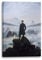 Printed Paintings Leinwand (60x80cm): Caspar David Friedrich - Wanderer über dem Nebelmeer