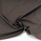 TOLKO Baumwollstoffe Sommer Popeline aus Baumwolle | elastischer Nesselstoff als Modestoff Kleiderstoff Dekostoff | Stoffe zum Nähen Meterware Baumwolle (Mocca Braun)
