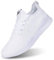GHFKKB Laufschuhe Herren Turnschuhe Joggingschuhe Leichtgewichts Sneaker Tennisschuhe Fitness Trainingsschuhe Atmungsaktiv Sportschuhe Walking Schuhe Weiß 44