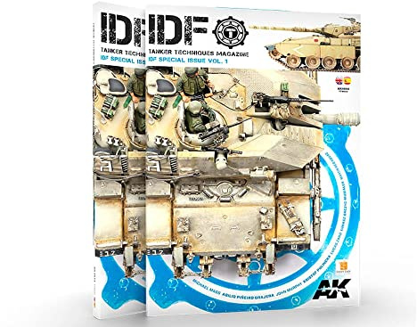 AK BOOK AK4844 TANKER Special IDF 01 (114 pages) (EN,ES)