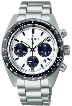 Seiko Montre Prospex Solaire Chrono Acier