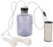 Ziegen-Schaf-Kuh-Melk-Kit 3L, Tragbare Pulsations-Vakuumpumpe, Ziegen-Melkmaschine in Lebensmittelqualität Automatische Vakuum-Viehkuh-Melkmaschine Für Farm, Ranch,(Für Schafe)