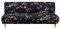 Meigeh Sofabezug ohne armlehnen Stretch Armlose sofaüberwurf Sofahusse Ohne Armlehne 1 sitzer Sofa Abdeckung Schlafsofa bezug