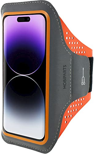 Mobiparts Comfort Fit Armband Universal Sport Case Handys - Sport Running Handyhalter Orange