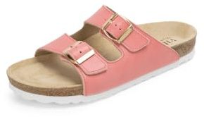 VITAFORM Pantoletten Damen Weite H Softnappaleder Soft pink, 42