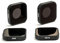 N-FACTORY-DE ND Filter Set für GoPro Hero 12, 6er Pack, ND8, ND16, ND32, ND64, UV, CPL, Aluminium, Glas, Version