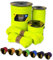 EdcX Paracord 4 mm, 35+ Volltonfarben (10 m, 15 m, 30 m, 50 m, 100 m, 300 m) | Ideal zum Basteln, Camping, Outdoor | 100% Nylonseil 4 mm| Taktische Schnur 550 Typ III (Sofit Yellow, 10 m)