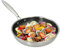 28/30CM Hybrid Bratpfanne Wabenpfanne mit Griff Bratpfanne aus Edelstahl Antihaft-Bratpfanne Antihaft Kratzfest Wabenbeschichtung henssler pfanne stainless steel pan für Gasherde Gasherde (28CM)