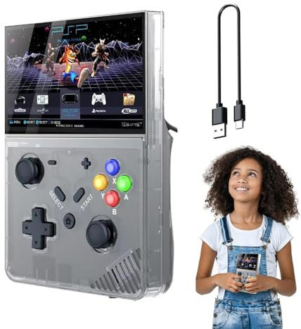 Handheld Game Console | Retro Handheld | Handheld Games | Video Games Handheld | Portable Game Console | Long Last Battery Handheld Portable Game Console | Handheld Video Games for Kids and Adults