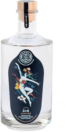 Agapimù Il Primo Gin Al Mondo Con Diluizione Di Acqua Termale Toscana 700 Ml Artigianale Italiano - Floreale Agrumato