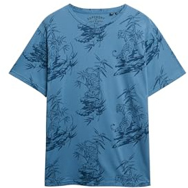 Superdry Herren Klassisches Essential T-Shirt mit Print