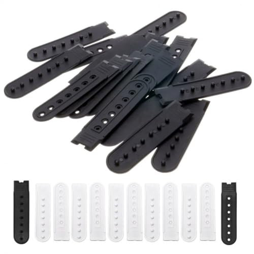Lpitoy 20 Sets Snapback Strap 7 Löchern Hüte Caps Ersatzverschluss Reparatur Snap Buckle Strap Extender Baseball Cap Cowboy Hat Snap Strap Clip