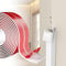 Baguettes de protection autocollantes - Plinthe souple flexible pour portes, fenêtres, murs, cuisine, carrelage - Rouleau étanche de 20 m, facile à découper, idéal pour le bricolage et les rénovations