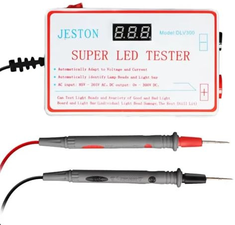 Uxsjakjsd Probador de Tiras LED con Salida de 0-300 V, Comprobador de Retroiluminación de TV, Herramienta Multiusos para Reparación de Tiras LED, UE.