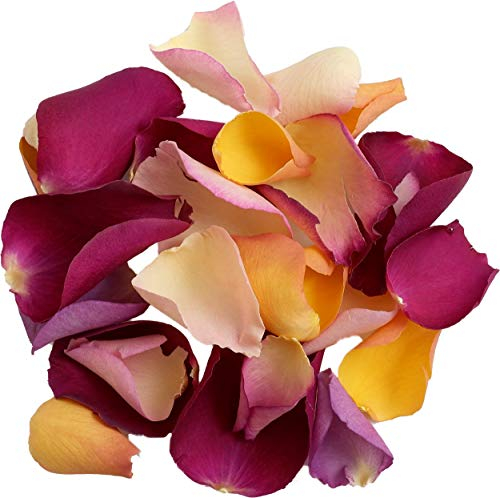 Twilight Edible Roses Petal Mix - by Uncle Roy's - 1.8Ltr/15g Tub