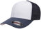 Flexfit Malla de Camionero con Paneles Frontales Tapa, Azul Marino/Blanco/Azul Marino, Taille Unique Unisex Adulto