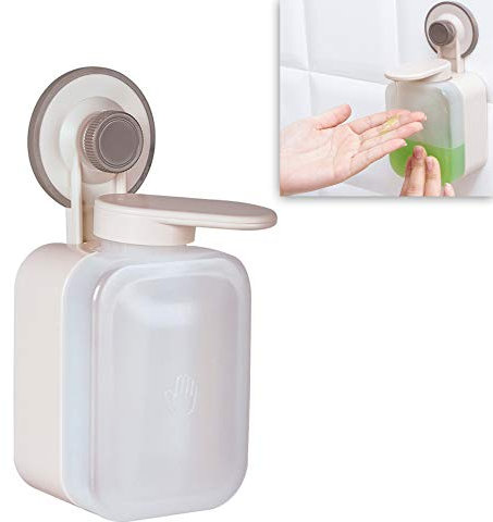 Schneespitze Porte Savon Distributeur Mural Distributeur de Savon Mural Douche Gel Distributeur pour Les Maisons, HôTels, Restaurants, éViers, Salles De Bains