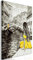 decomonkey Bilder Abstrakt 60x90 cm 1 Teilig Leinwandbilder Bild auf Leinwand Vlies Wandbild Kunstdruck Wanddeko Wand Wohnzimmer Wanddekoration Deko Venedig Architektur