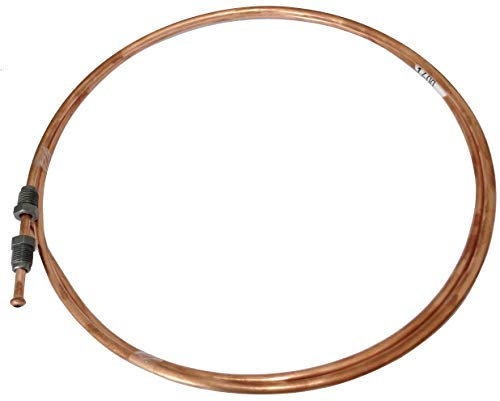 AERZETIX - C42571 - Bremsleitung - Schlauch - aus Kupfer - 140cm Ø4.76mm - mit Anschlüssen - M10x1/M10x1
