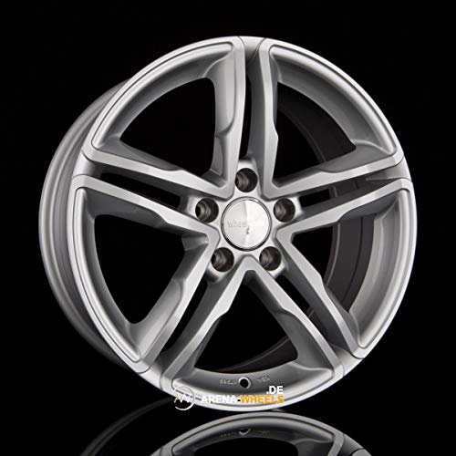 WHEELWORLD WH11 FULL SILVER 5X112 ET26 HB66.6 ALLOYWHEEL 8X18