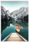REINDERS Poster, Berg See, Wohnzimmer, Poster, Wanddeko, Room Decor, 150 gr. glänzend Bilderdruckpapier, Grün, 91,5x61cm
