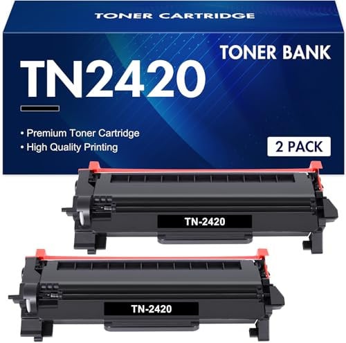Toner Bank TN2420 TN-2420 TN-2410 TN2410 MFC-L2710DW Toner für Brother MFC L2710DW HL-L2350DW MFC-L2710DN DCP-L2530DW HL-L2310D MFC-L2750DW DCP-L2510D MFC-L2730DW HL-L2375DW DCP-L2550DN TN 2420 Tray