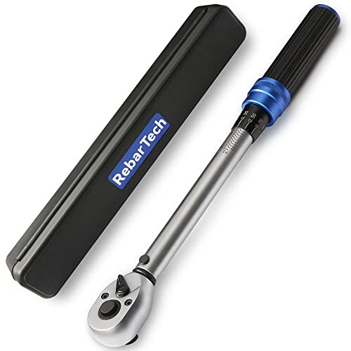 RebarTech Torque Wrench 3/8 Drive, 5~45 ft.lb / 7~61 Nm