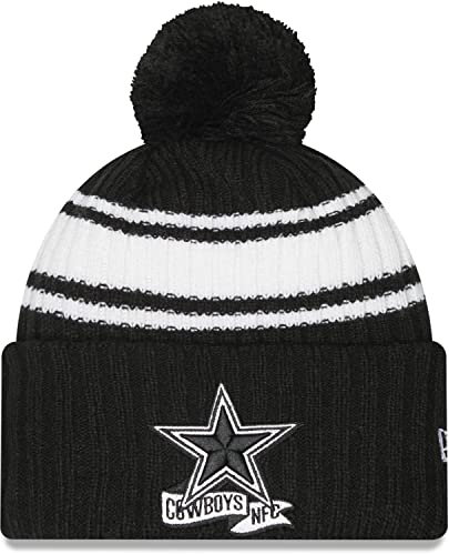 New Era Sideline Black Winter Mütze - Dallas Cowboys