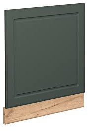 Vicco Frontblende Fame-Line, Grün-Gold Landhaus/Goldkraft Eiche, 60 cm ohne Arbeitsplatte