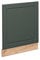 Vicco Frontblende Fame-Line, Grün-Gold Landhaus/Goldkraft Eiche, 60 cm ohne Arbeitsplatte