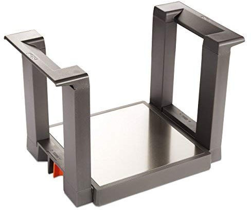 AMBIA-LINE Porte-assiettes ZC7T0350 gris orion mat pour 12 assiettes de Ø 186-322 mm ranger dans le tiroir sans glisser Hauteur totale : 170 mm