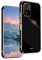 UPLAI Funda para Xiaomi Redmi Note 10 4G/Redmi Note 10S/Poco M5s, Diseño de Galvanoplastia de Moda Antigolpes Ultra Delgado Elegante Carcasa, Lujoso Estuche Colorida TPU Silicona.(Negro)