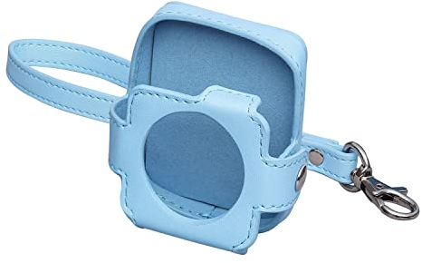 Muzen Blaue Knopftasche, tragbare Tasche