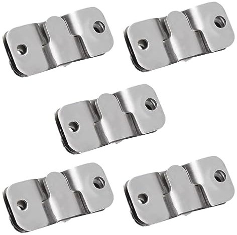 Lot de 4 crochets de fixation en acier inoxydable pour canapé-lit
