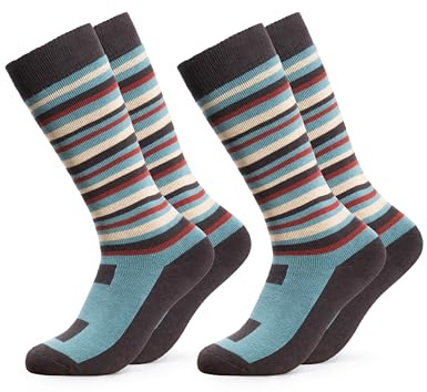 Occulto Kinder Skisocken 2er Pack (Modell: Mondi) Grau 31-34